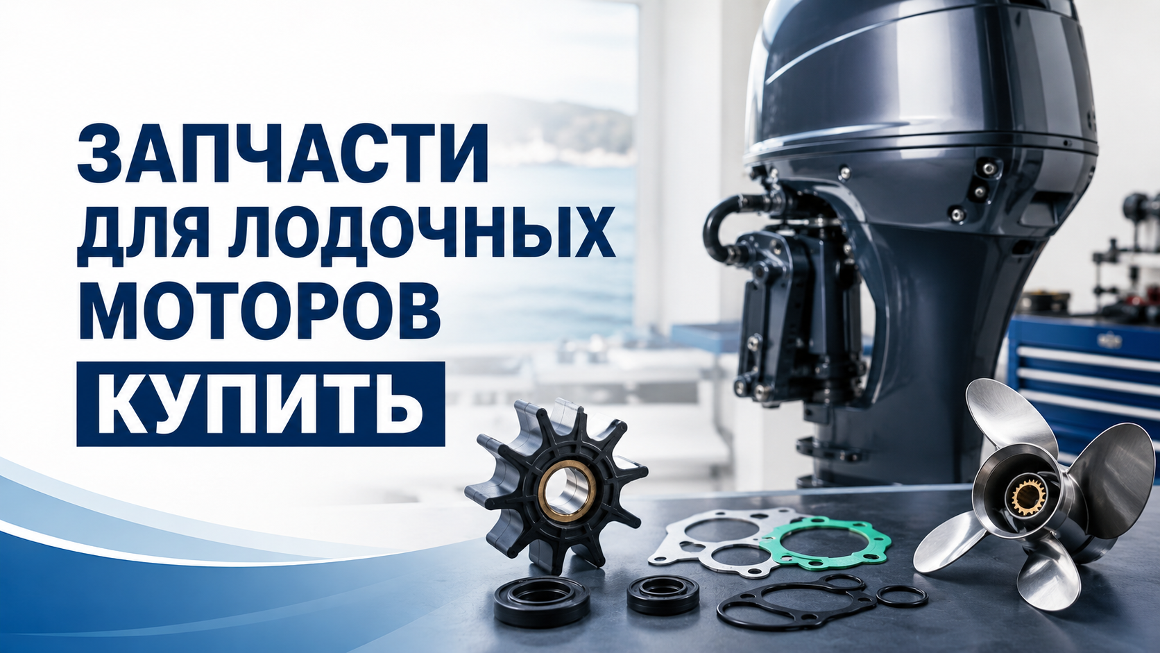 Запчасти для лодочных моторов купить
